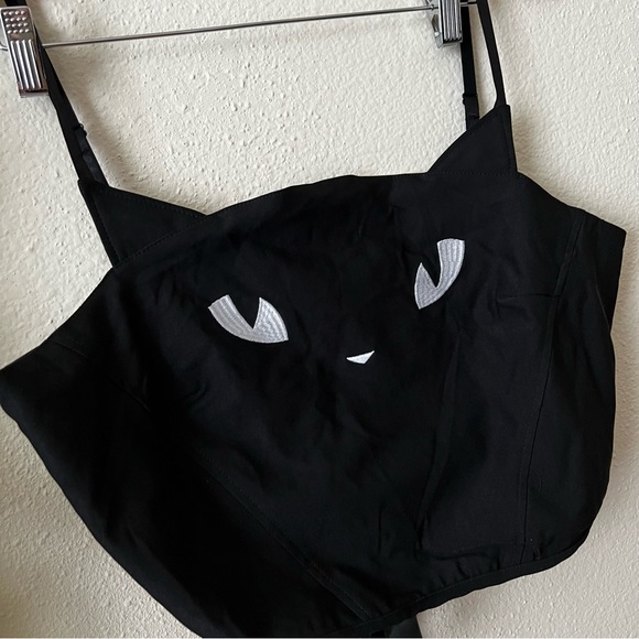 SOLD RARE Dolls Kill x Emily the Strange Plus Size She’s a Mystery Corset Top - Picture 5 of 12